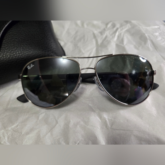 Carbon Fiber Ray-Ban Sunglasses. NWT - Picture 3 of 4